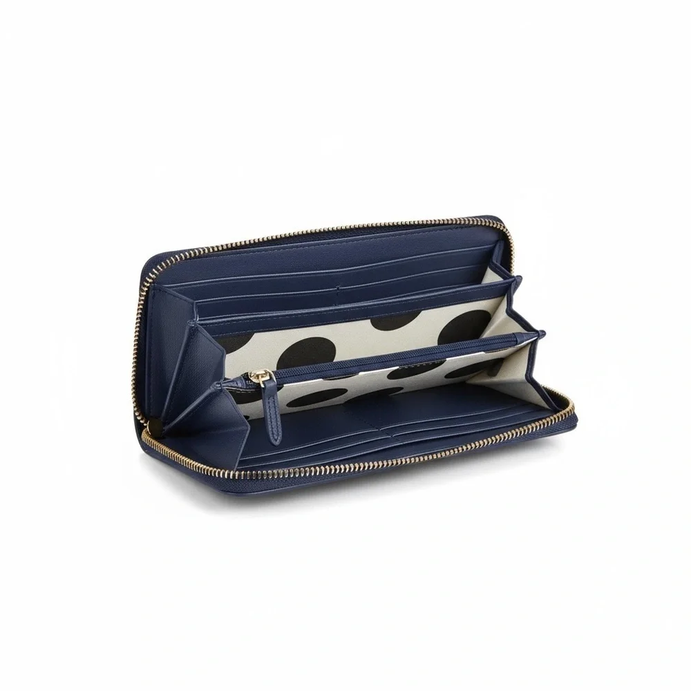 KATE SPADE Blue and Black Wallet